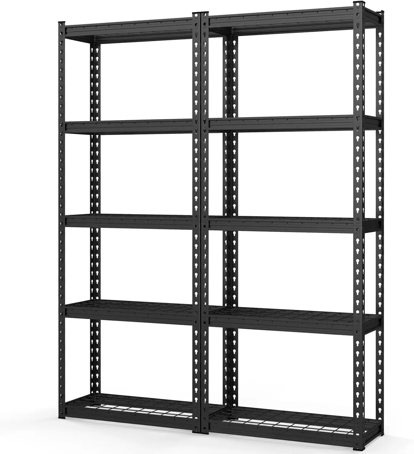 5-Tier Garage Storage Shelves,Duty Metal Storage Shelving ,Adjustable Utility Storage Rack 27.5