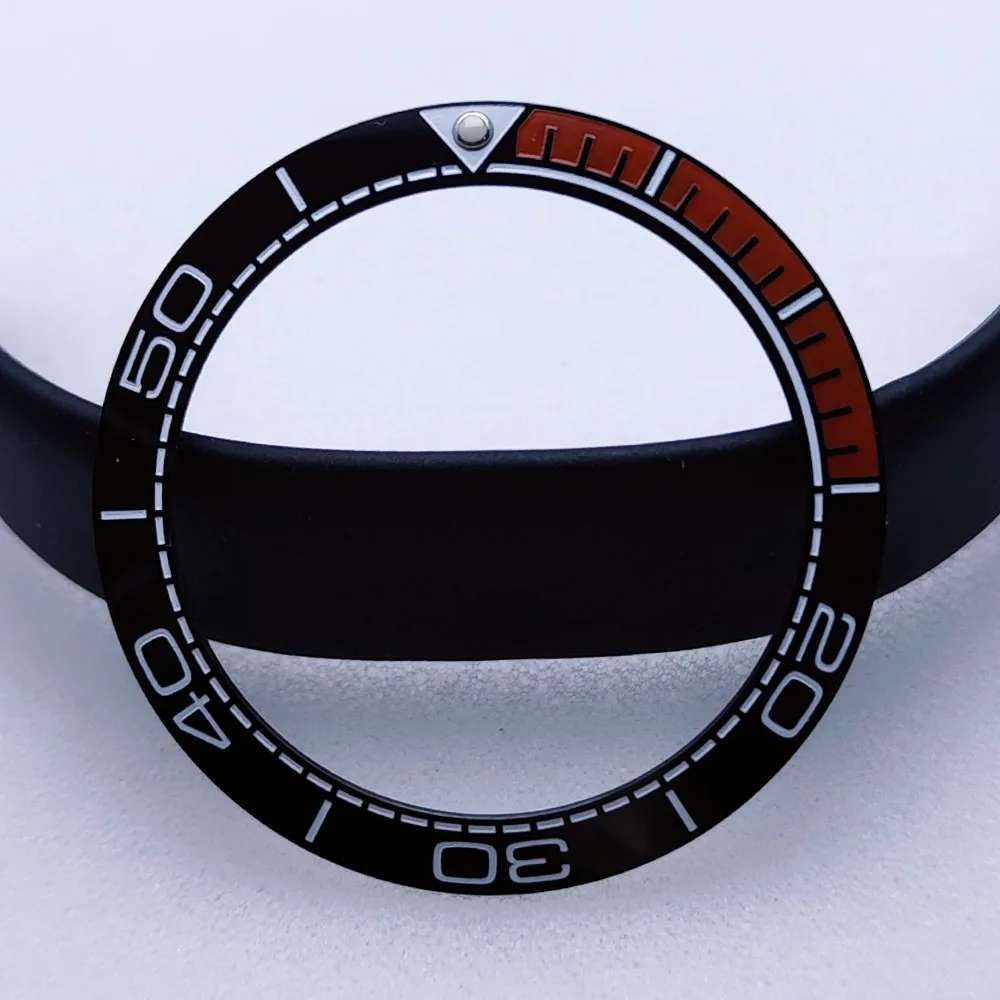 41.5mm Sloping Watch Ring Ceramic Bezel Insert Ring for Case Watch Accessories Inner diameter 32.7mm Watch Bezel Inserts