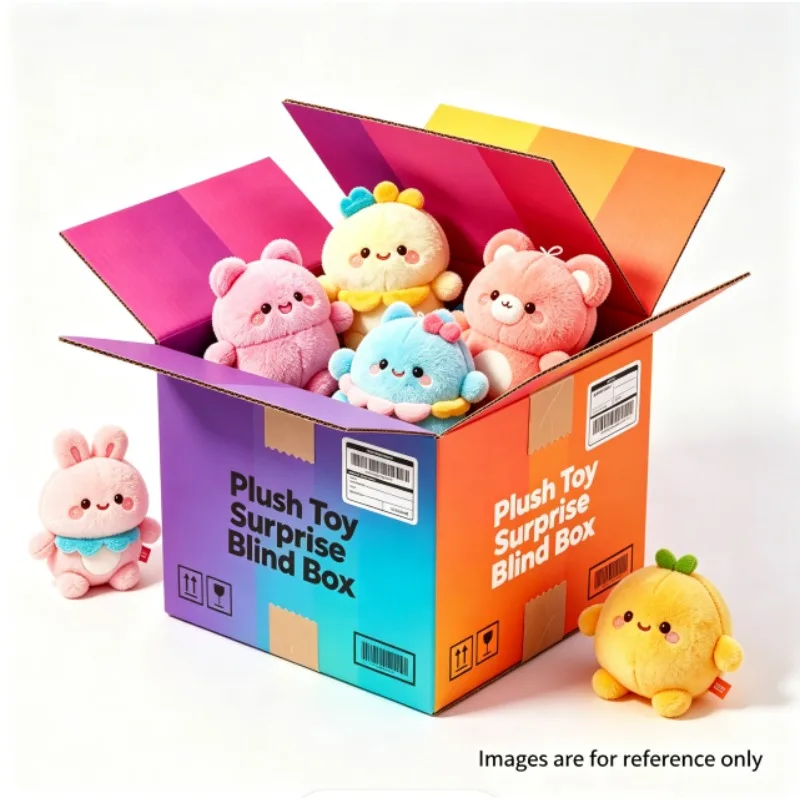 

Great Deal Lucky Plush Toy Mystery Box Random Mini Animal Doll Bulk Surprise Package Kids Holiday Birthday Present