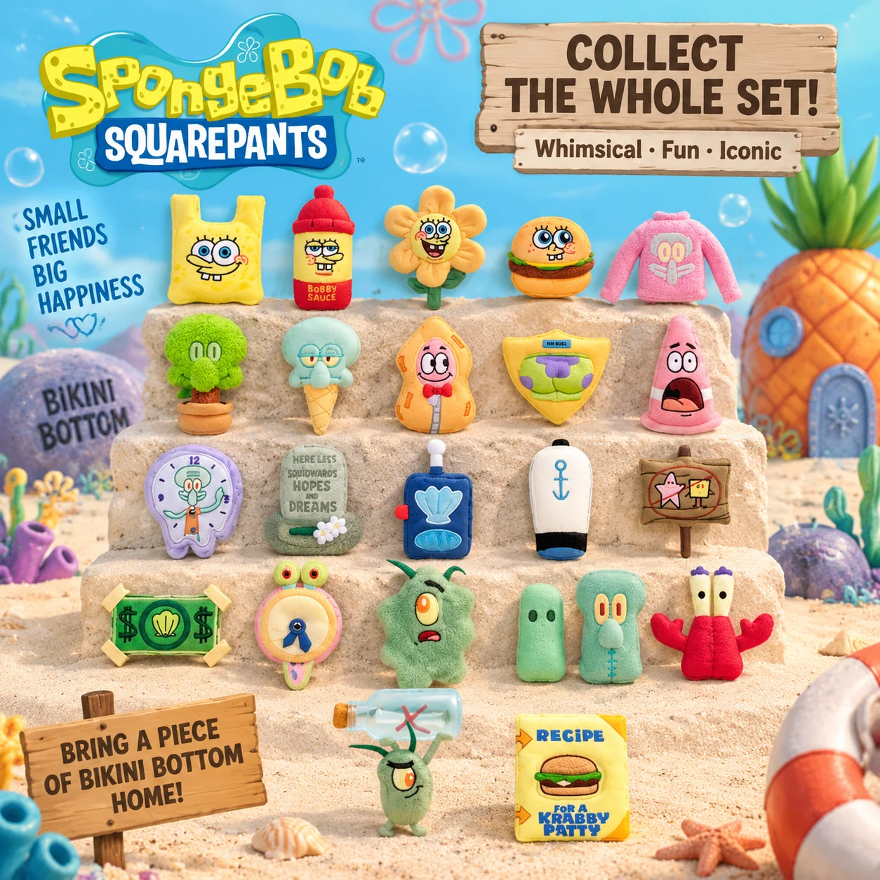 Xii Space Blind Bag Cute Soft Plush Stuffed Doll Cartoon Sea Character Hanging Ornament Collectible Desktop Decor Toy Gift