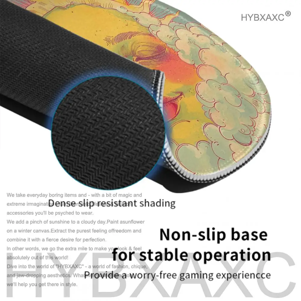 Cirrus Cloud Print Mouse Pad Happiness Sunshine Small Desk Pad Computer Keyboard Wireless Mouse Boy Girl Gift for Play games