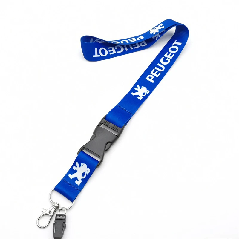 النايلون سيارة المفاتيح الخصر معلقة Keyrings لبيجو 106 207 208 301 306 307 308 407 408 508 2008 4008 5008 الديكور #6