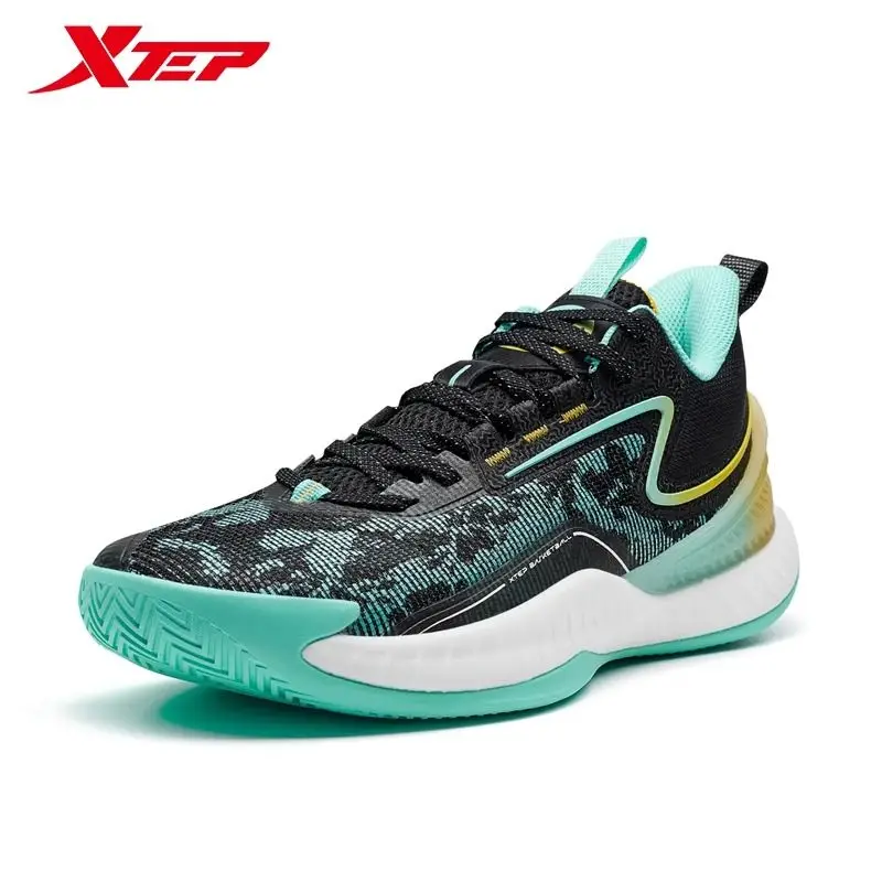 Xtep Jieao 2 Generation Basketball Shoes Men's Summer Low-top Professional Practical Cushioning and Breathable Sports Shoes