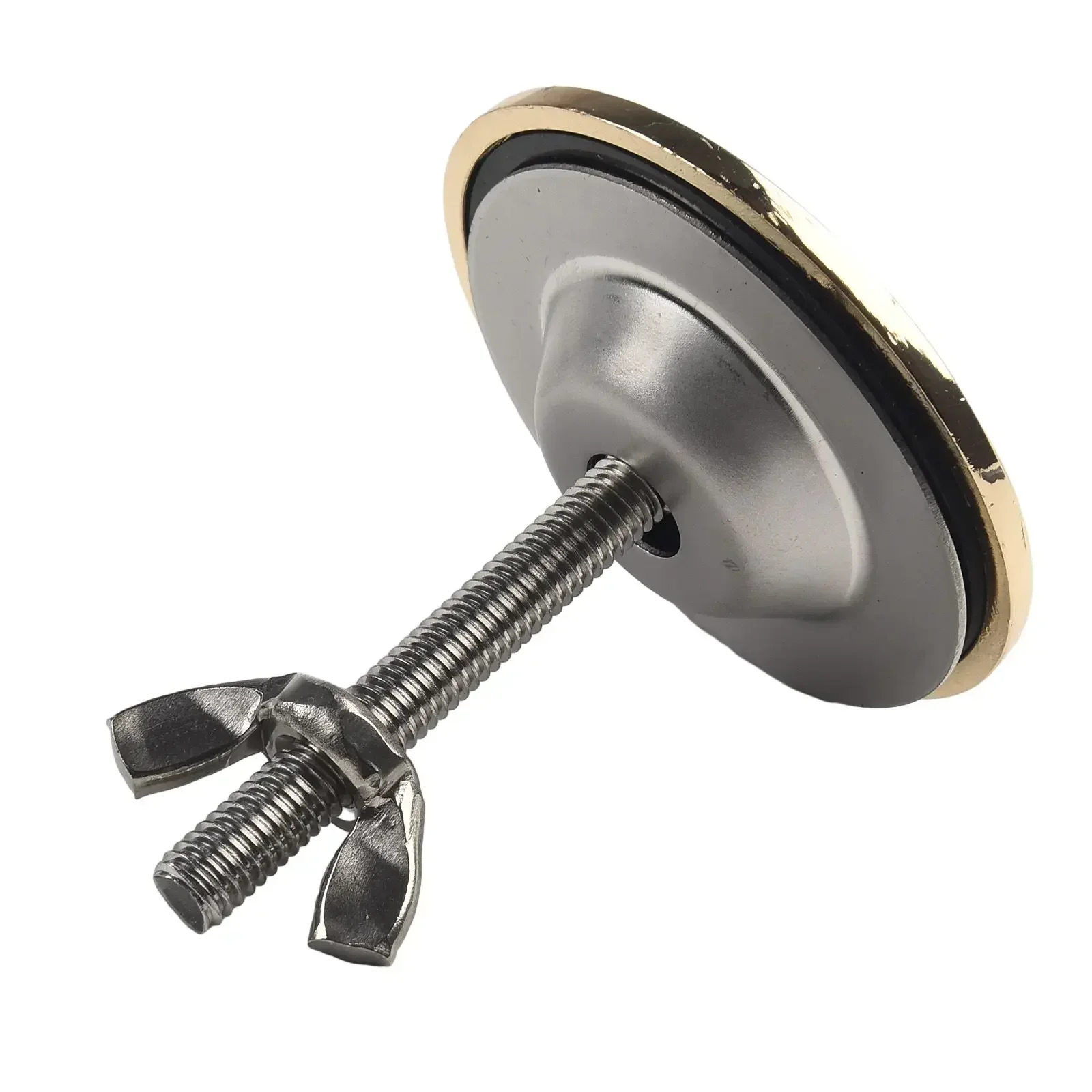 1 stücke Neue Küche Waschbecken Stecker Wasserhahn Loch Abdeckung Edelstahl Werkzeug 5*7*1,2 cm Beseitigen verstopfen Rost Widerstand