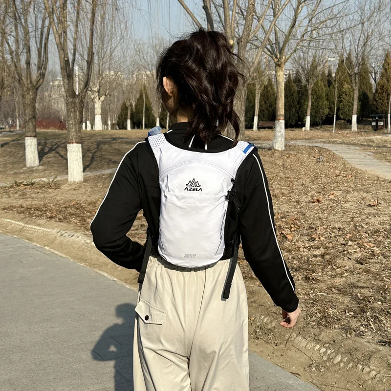 5L Outdoor Trail Running Ultralight Backpack Hydration Jogging Vest Men Women Breathable Marathon Bicycle Bag Water Bottle 1.5L - view 2