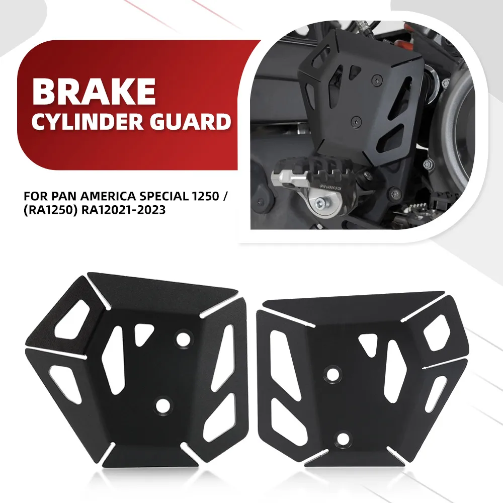 

FOR Pan America Special 1250 / (RA1250) RA12021-2023 Motorcycle CNC Rear Brake Master cylinder and Heel Protective Left Guard