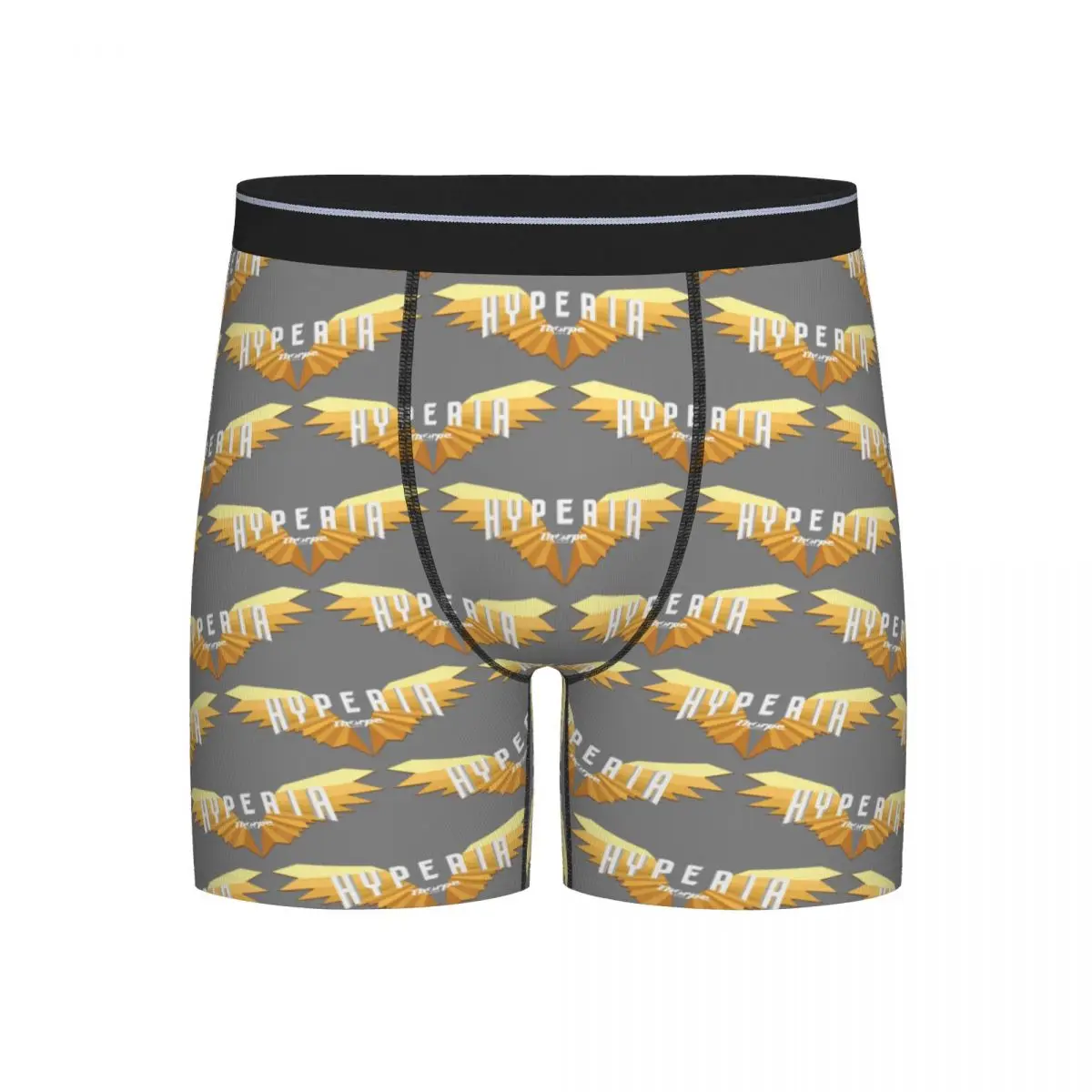 

Long Boxer Underpants Shorts Hyperia Thorpe Park Logo Panties Men Ventilate Underwear for Homme Man Boyfriend Gifts
