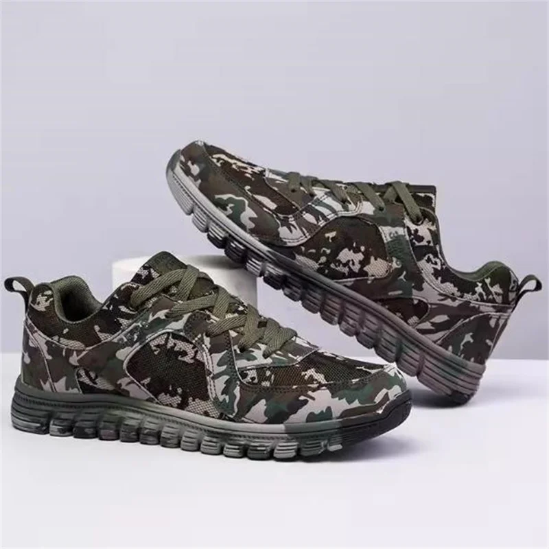 new Summer Trainers Sneakers Lace Up Camouflage Training ultrafine camouflage mesh breathable training shoes