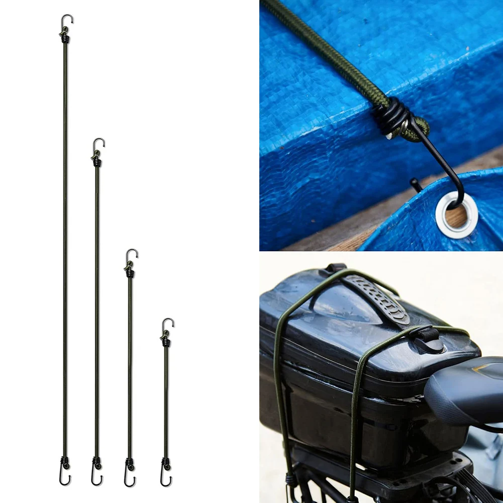 

Camping Scenarios Bungee Cord Bungee Cord For Outdoor Use Bungee 30-100CM Maximum Load 30KG Pvc And Metal Material