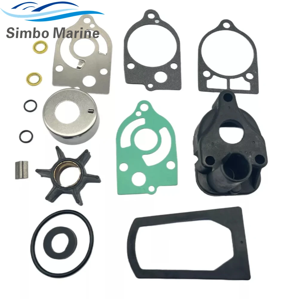 

46-77177A3 Water Pump Impeller Kit For Mercury 30 35 40 50 60 70 HP Outboards Motor 46-73640A2 46-77516A3 Sierra 18-3322 18-3323