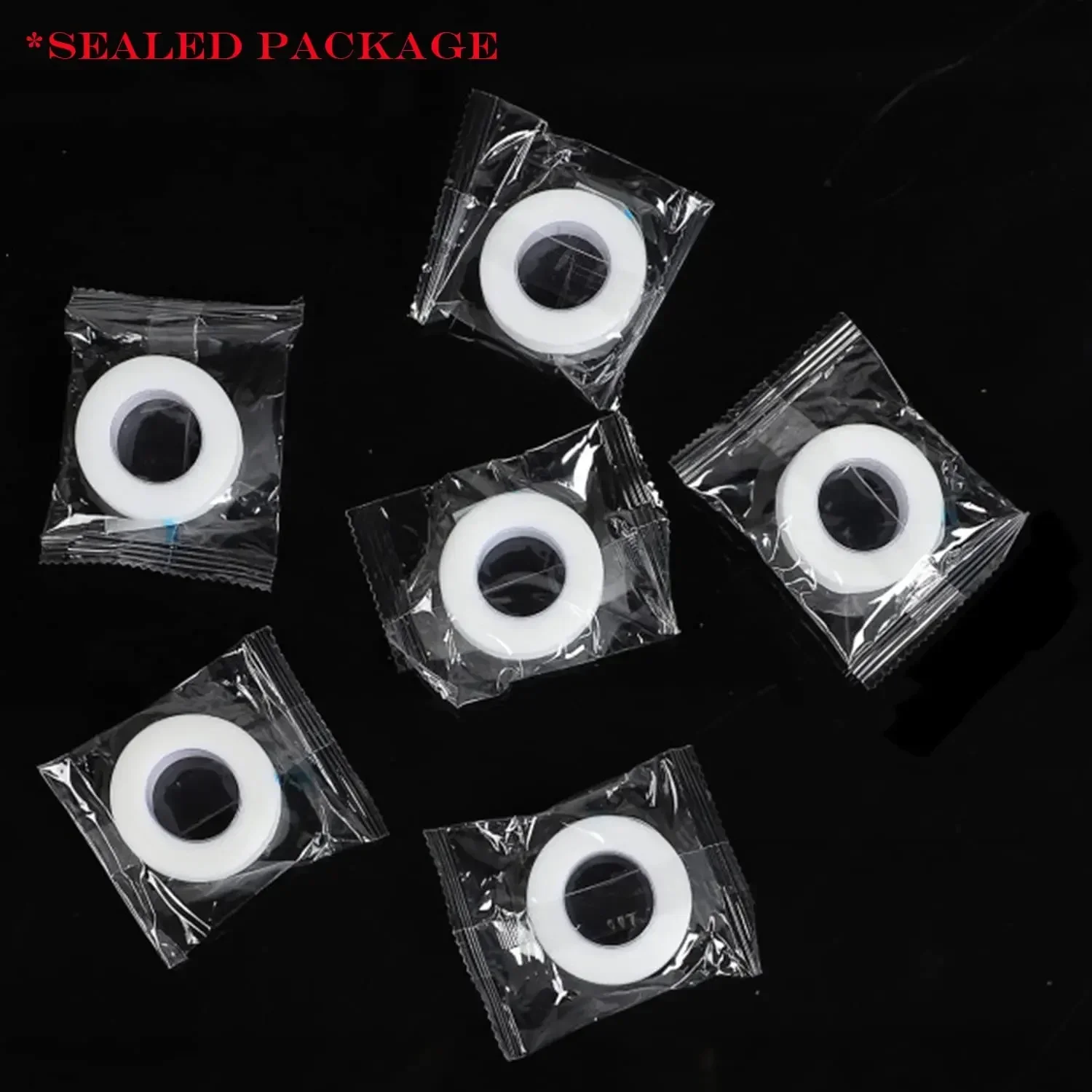 Wimpernband, transparenter Klebestoff, 9 m/10 Yard/Rolle, selbstklebendes, atmungsaktives Mikroporen-Stoffband für die Wimpernverlängerungsversorgung – Detail 7