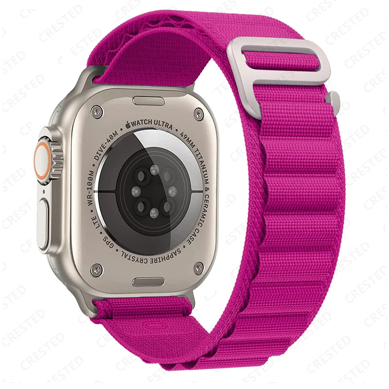 Alpine Loop Armband für Apple Watch Ultra 3 2 Band 49mm 45mm 44mm 40mm 41mm 46mm 42mm Armband iWatch Series 11 10 SE 9 8 7 6 5 4 – Detail 10
