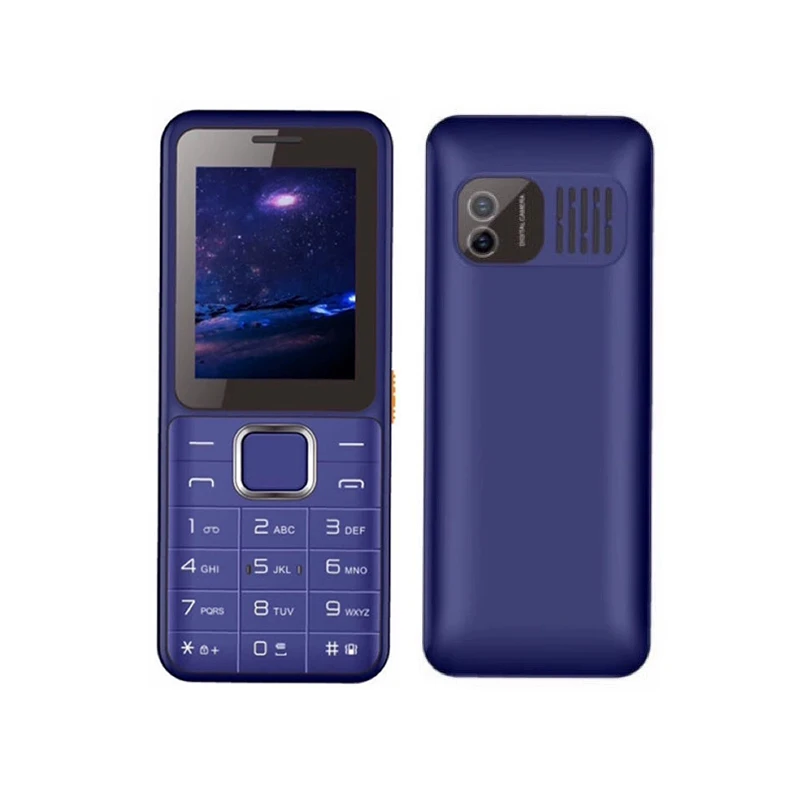 

New BigHorn 3 SIM Push Button Mobile Phone 2.4' Display Three SIM Bluetooth Flashlight MP3 MP4 Wireless FM Camera Cellphone