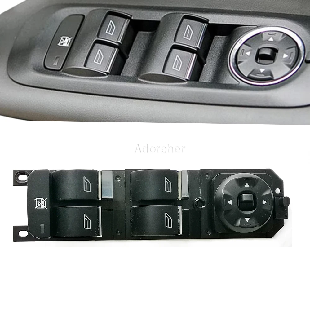 Car Front Left Power Window Control Switch Window Lifter Buttons For Ford Mondeo MK4 S-MAX GALAXY 2007-2012 7S7T14A132BC