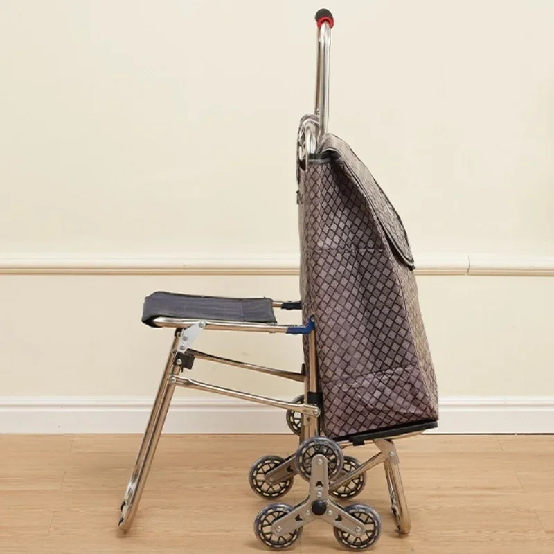 Рисунок 6 - Тележка для покупок для пожилых людей с сиденьем