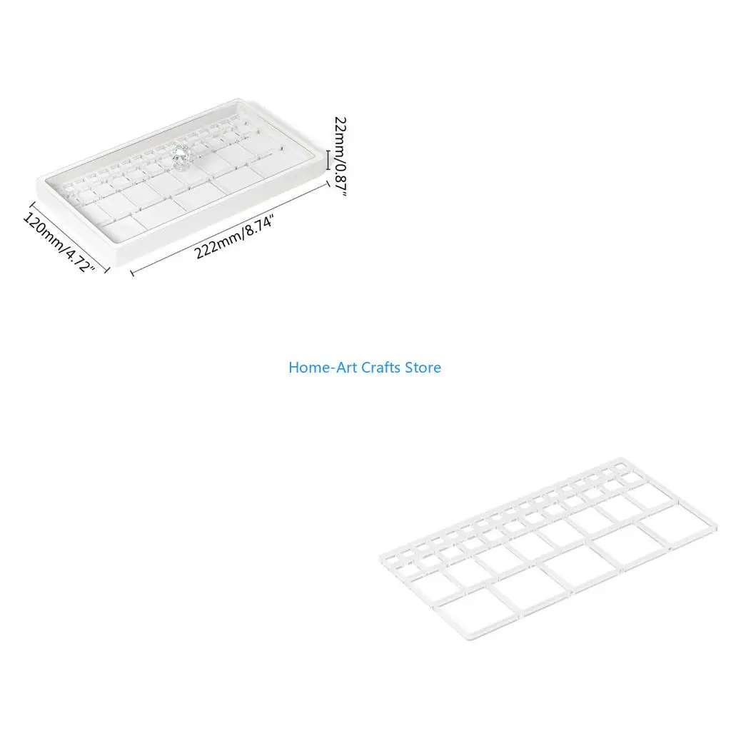 Y3NA Acrylic Watch Parts Dustproof Box Watch Parts Storage for Repair Enthusiasts