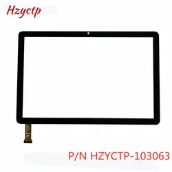 +Frame 10.1 inch P/N HZYCTP-103063 Tablet PC External Capacitive Touch Digitizer Glass Touch Panel Sensor HZYCTP -103063