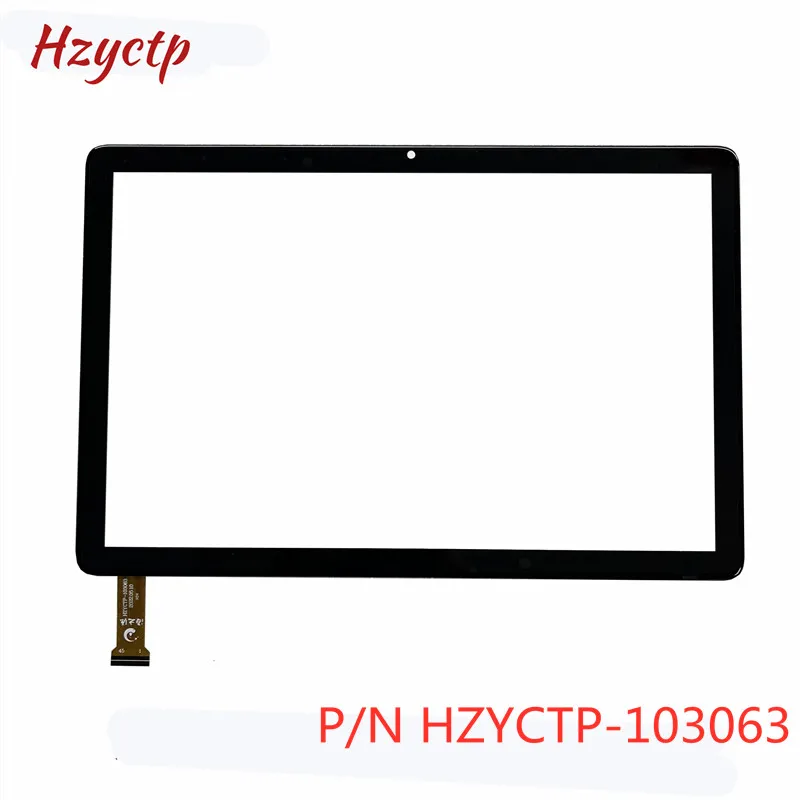 +Ramka 10,1 cala P/N HZYCTP- 103063   Tablet PC Zewnętrzny pojemnościowy dotykowy Digitizer Szklany czujnik panelu dotykowego HZYCTP - 103063