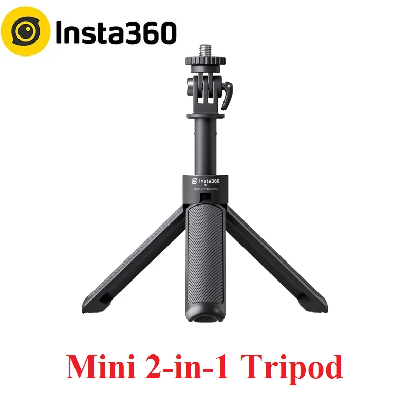 Insta360 X4 X3 Mini 2-in-1 Tripod For Insta360 Link \ X3 / ONE X2 \ GO 3 Sport Camera Original Accessories