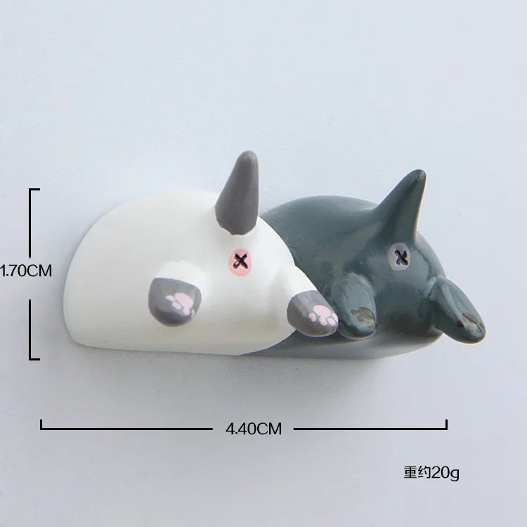 Creative Cartoon Japanese Cat Ass Magnet for Fridge Decor Cute Animal Model Ornaments Fridge Magnet Home Decor Accessories