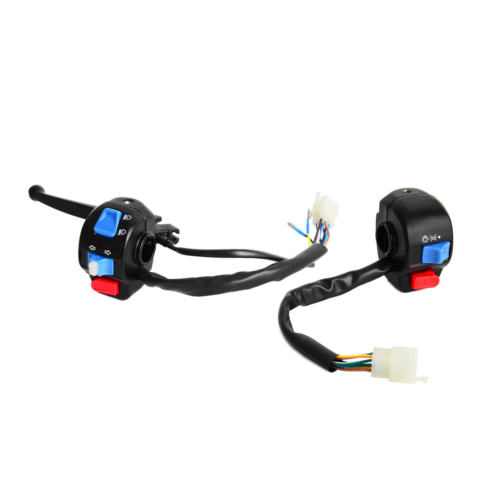 Motorcycle Left Light Switch Control Brake Lever For Most Scooter Moped ATV With 22mm Handlebar Pipe For GY6 50cc Engine QMB139