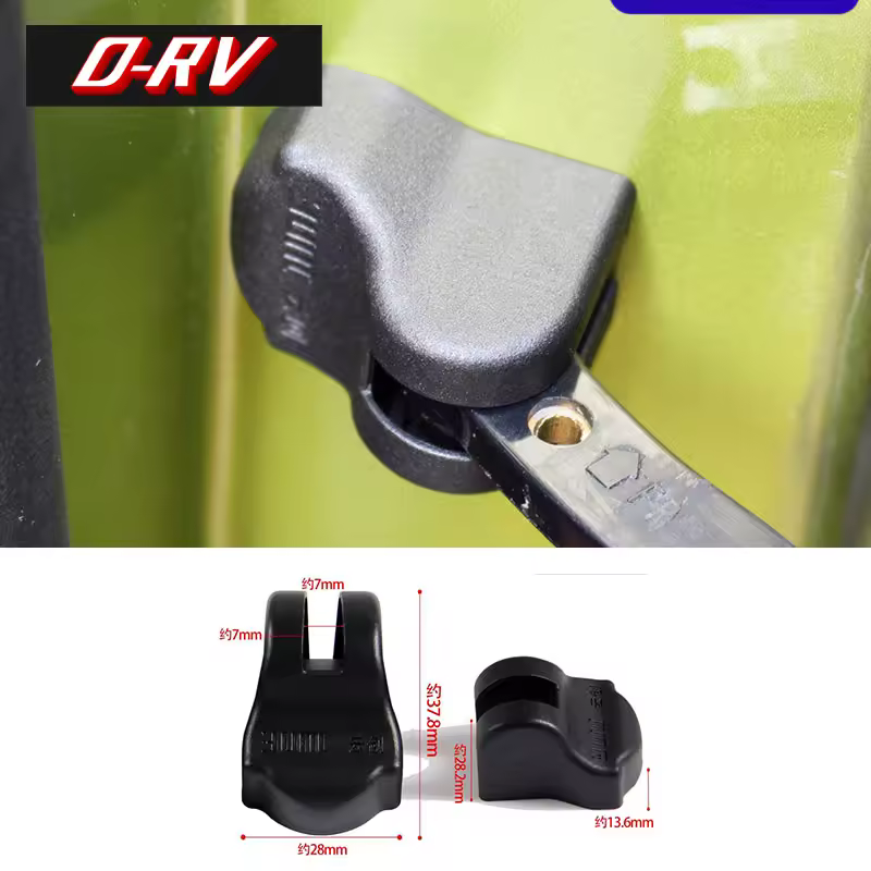 Pour Suzuki Jimny 2019 2020 2021 JB64 JB74W – Cache-boucle de limitation de portière de voiture, protection, accessoires intérieurs de voiture