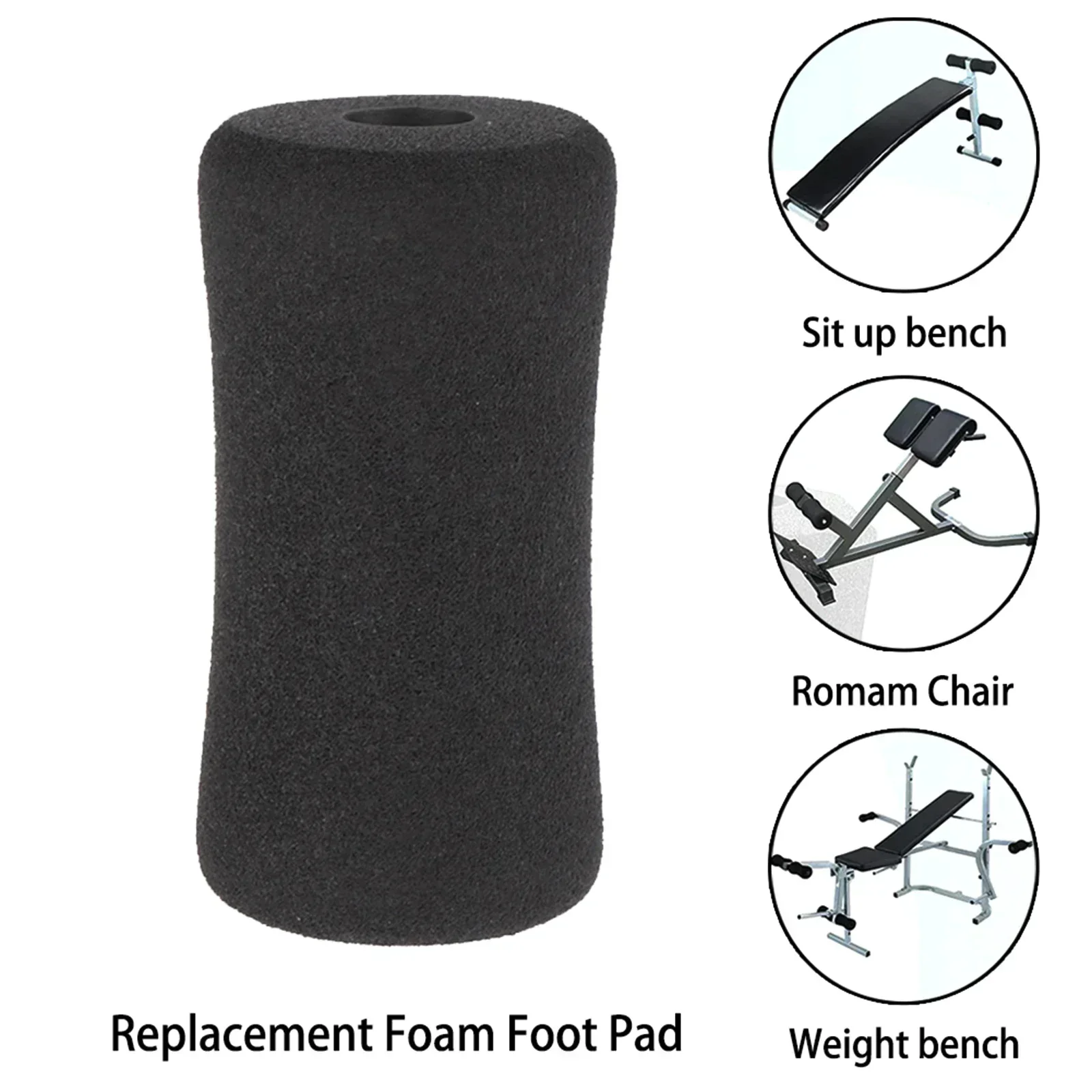 Foam Roller Replacement For Leg Extension On Weight Bench, Long Lasting And Comfortable, Fits Most Gym Workout Machines 2 PCS