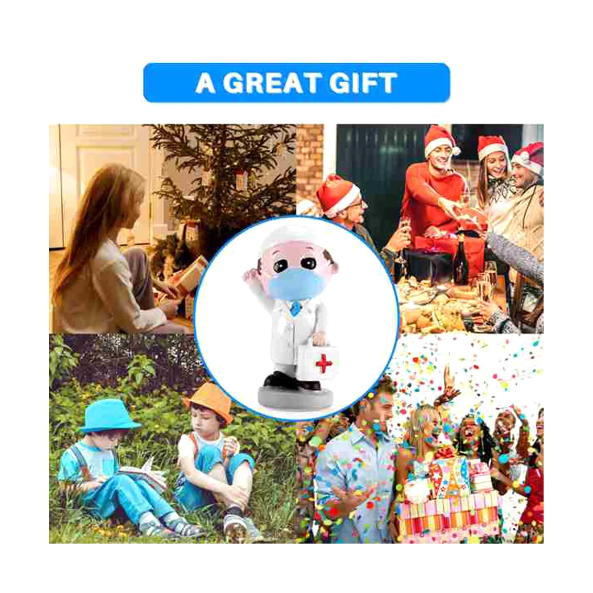 

Фигурки в скандинавском стиле, украшения для дома, аксессуары ручной работы, для гостиной, врачей и медсестер, тип украшения