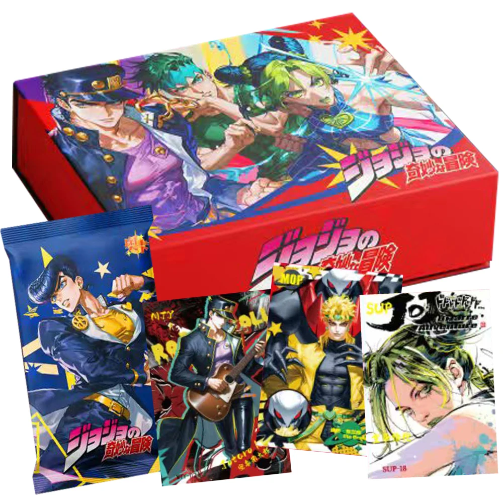 日本アニメジョジョの奇妙な冒険コレクションカードディオ・ブランドクラシックipクールコブランドホットスタンピングゴールドカードキッドギフト