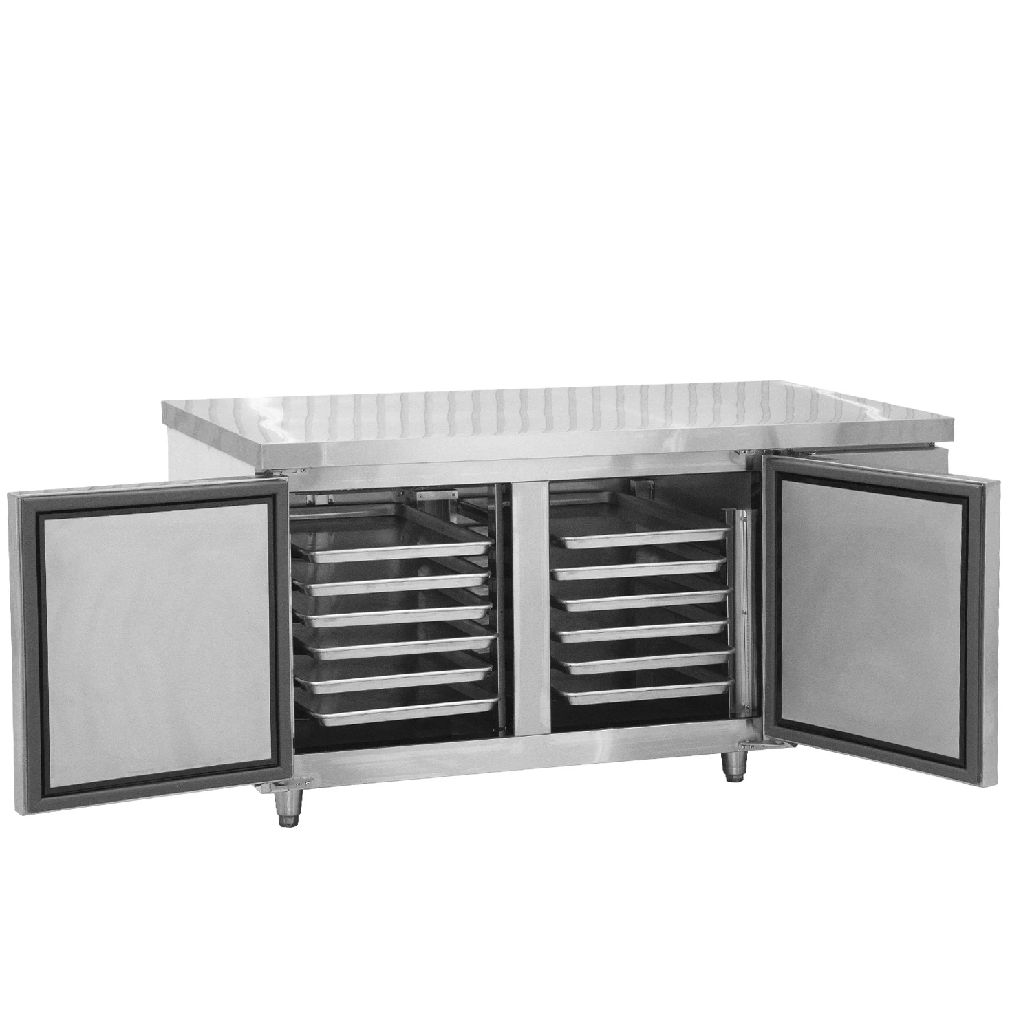 

Холодильный стол-прилавок OEM/ODM для приготовления пищи, однотемпературный, с функцией охлаждения и заморозки