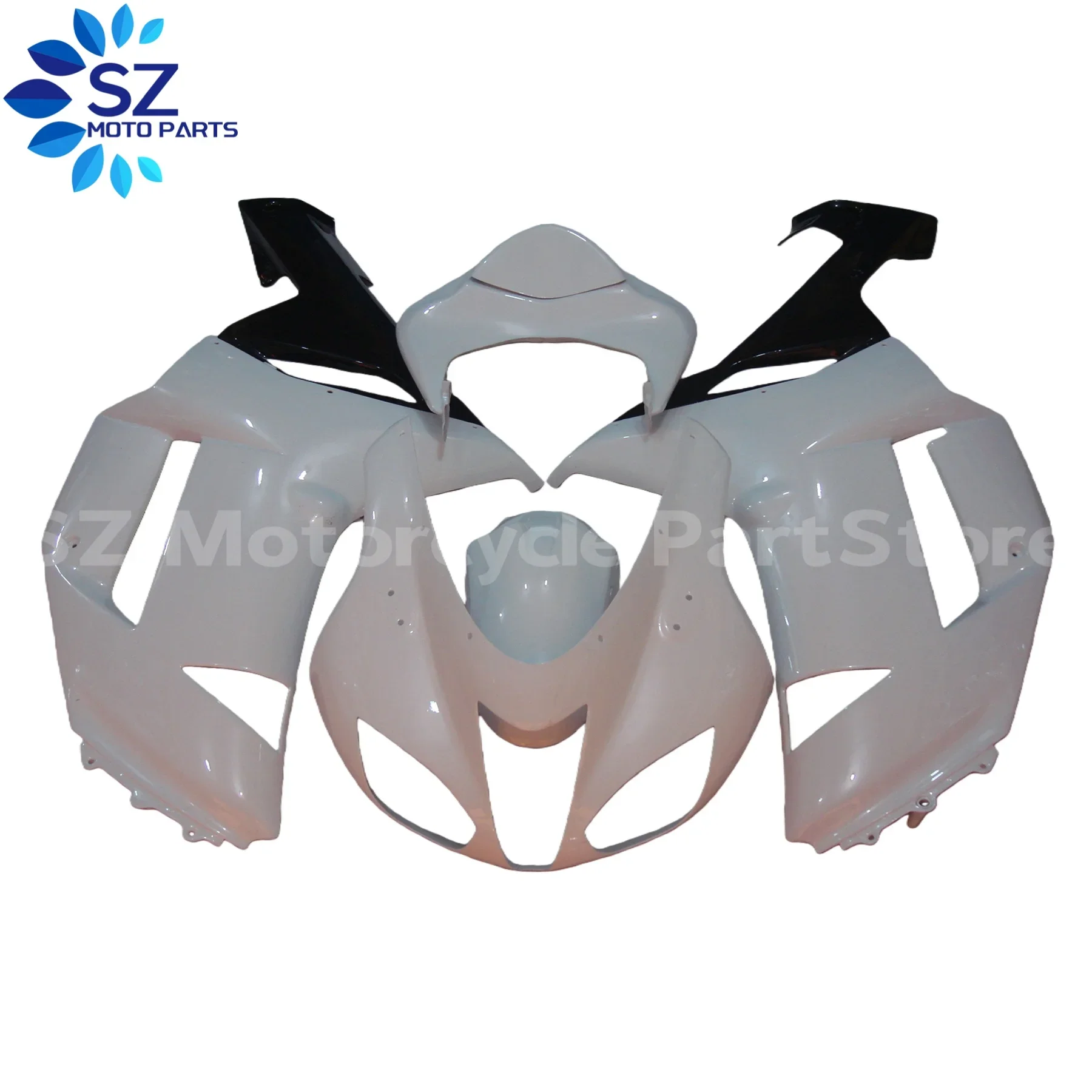 

Motorcycle Bodywork Fairing Kit for Kawasaki ZX6R 2007-2008 Injection ABS Full Fairing Shell Set 07 08
