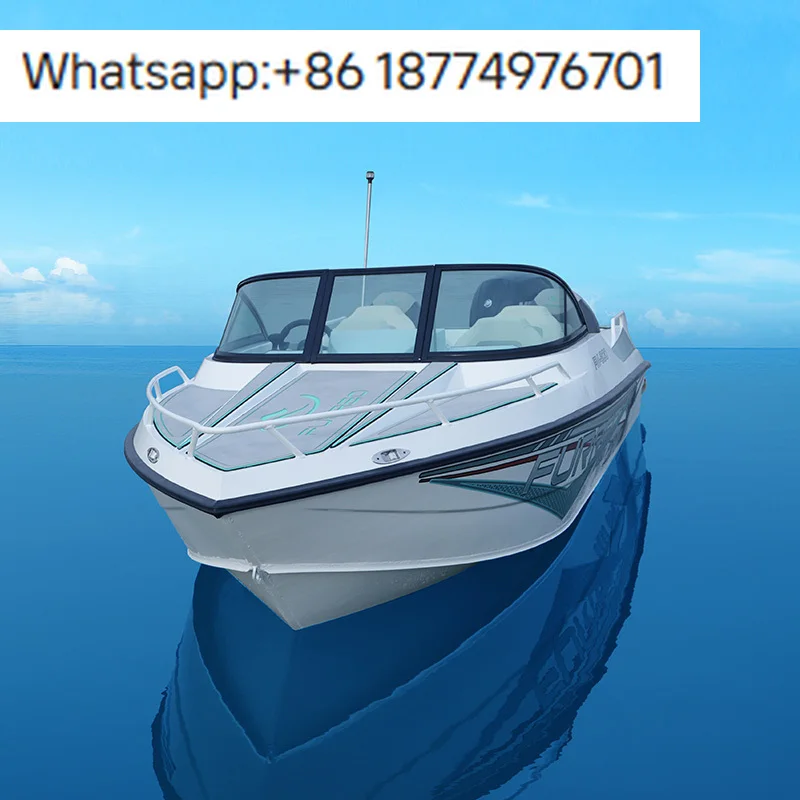 New Arrival Console Aluminum Sport Yacht Bass Fishing Boat Without Motor Stable Light Weight