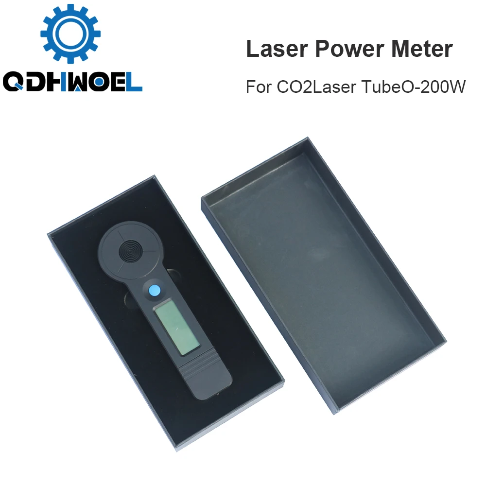 QDHWOEL Co2 Laser Power Meter Hand-held HLP-200B For Co2 Laser Tube 0-200w With Engraving and Cutting Machine