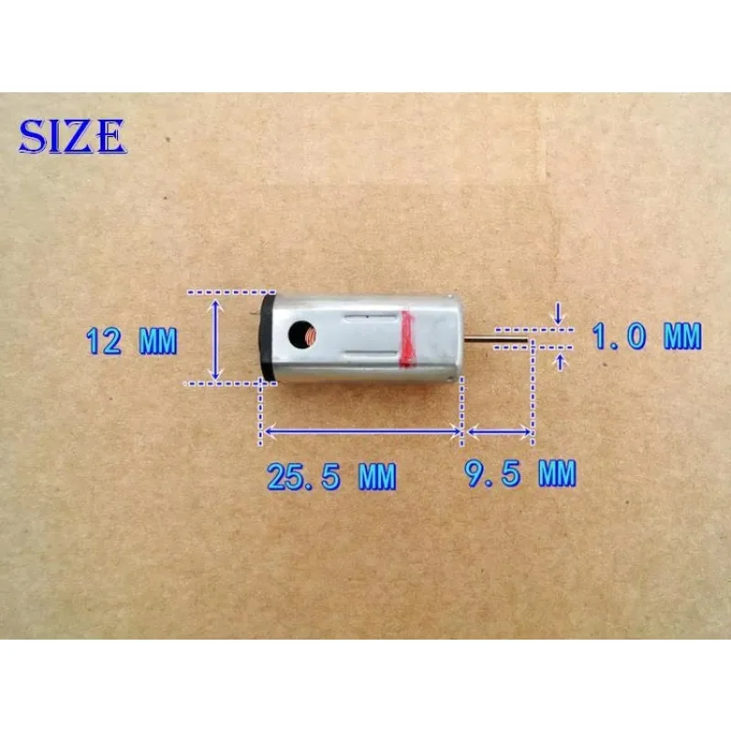 10PCS 10*12 MM N50 3.7-4.2V 36500 RPM Super Magnetic High Speed Motor Model Aircraft Motor Micro DC Motor