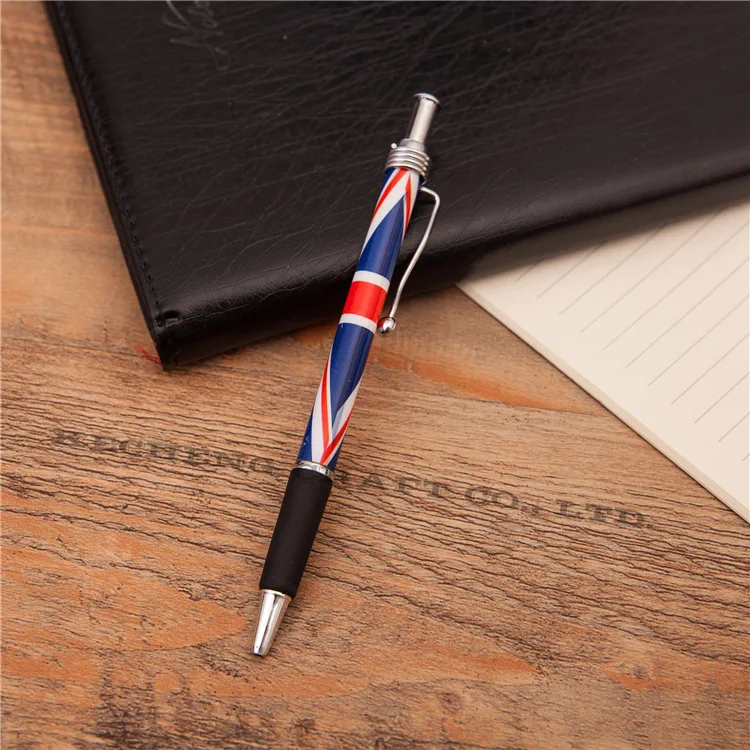 

10 Pcs Ink Flag Ballpoint Pen Travel Professional Pens Plastic Comfortable Writing