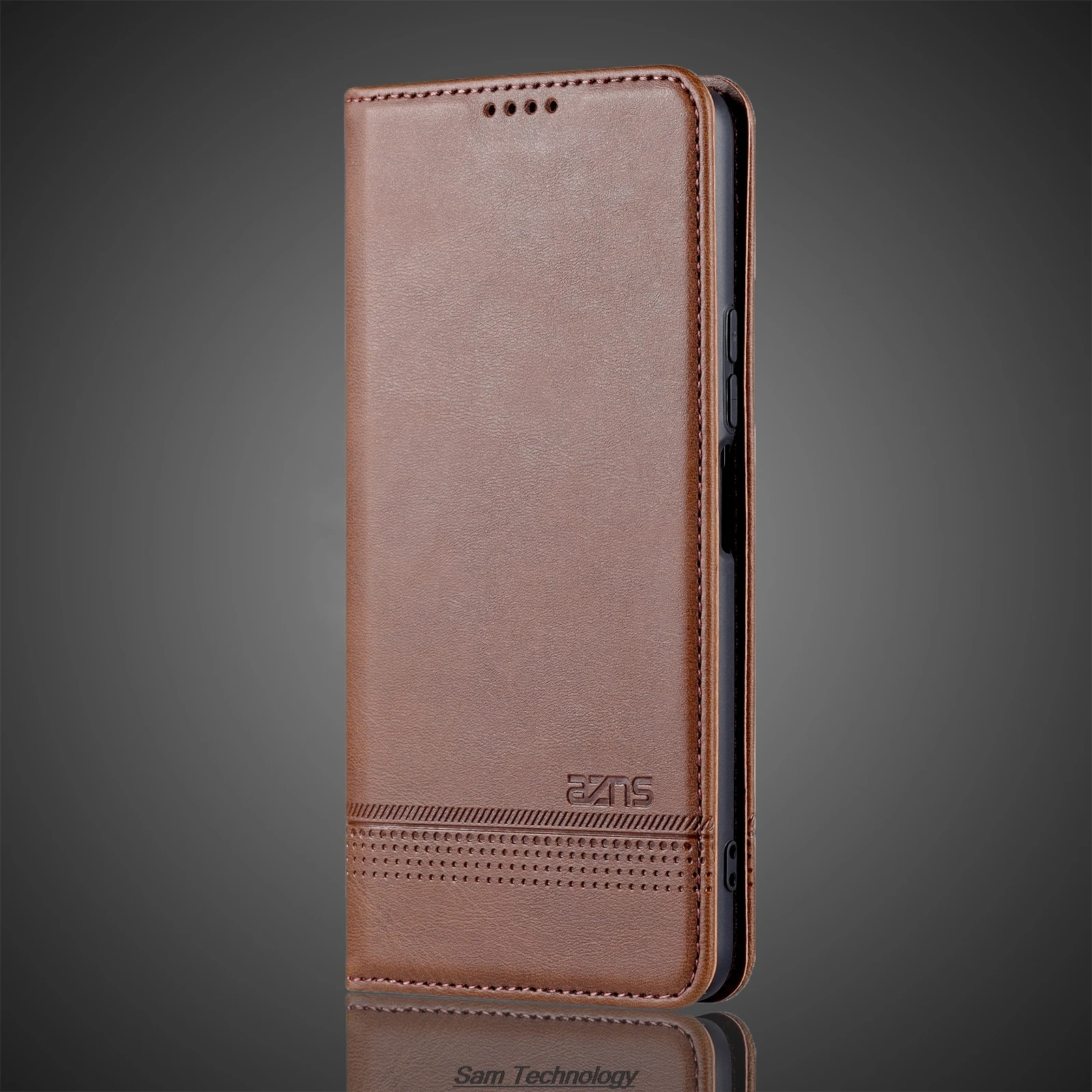 Deluxe Magnetic Adsorption Leather Fitted Case for Xiaomi POCOPHONE POCO M6 Pro 4G Global EUR RUS Flip Cover Case Fundas Coque