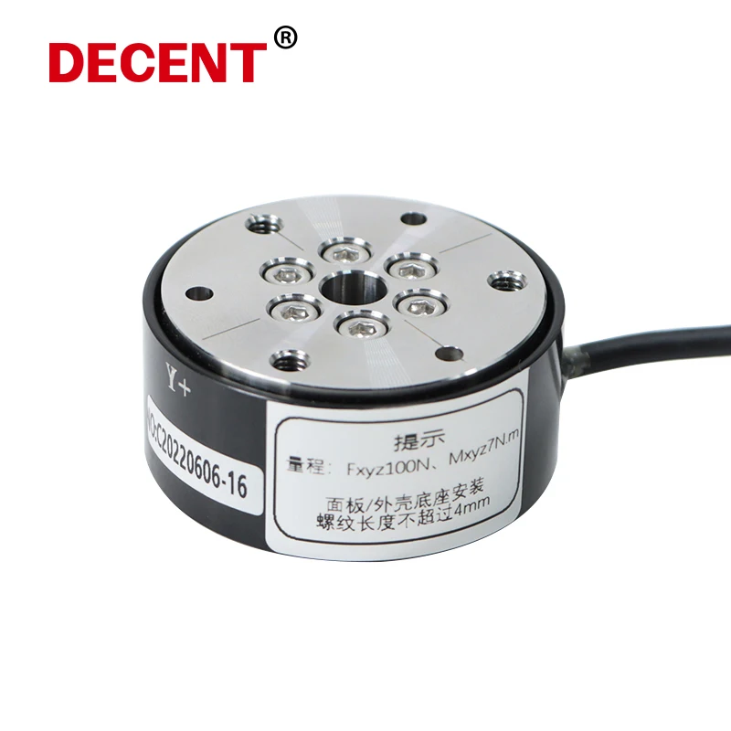 Multi axis sensors multi component transducers force torque sensors 6 axis force torque sensor