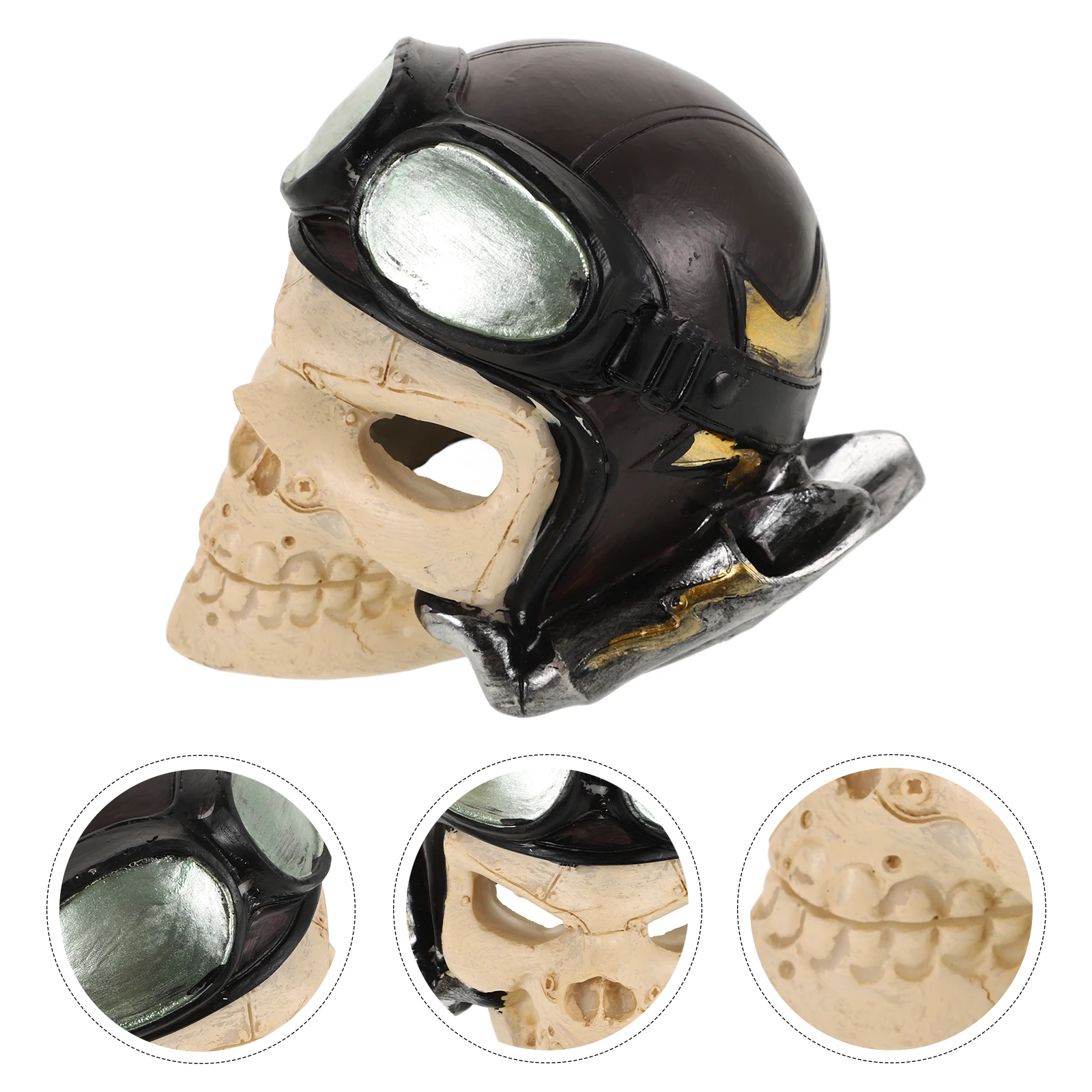 

Skull Set Fish Tank Cave Aquarium House Decor Bearded Dragon Terrarium Decoration Climbing Pet Box