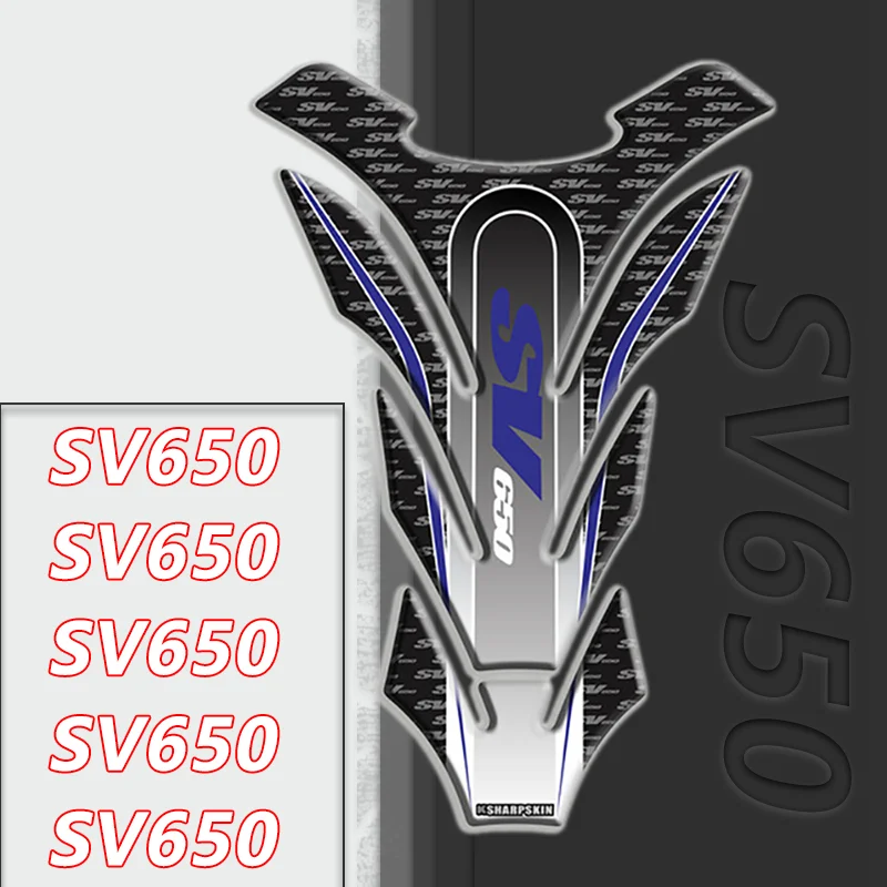 

Fashion Motorcycle Fuel Tank Pad Sticker Protector Decals 3D Fishbone Oil Tank Stickers For SV650 SV650S SV650X sv650 SV 650 X/S