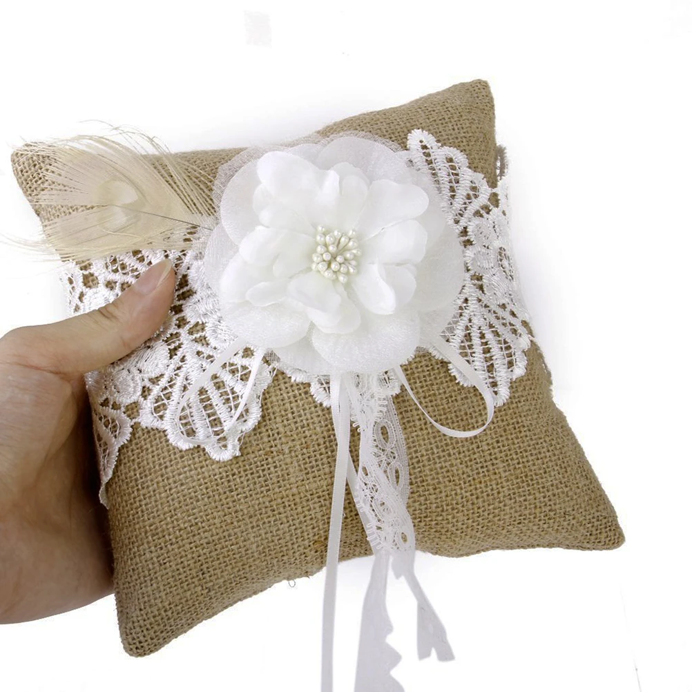 

Wedding ring pillow Bowknot ring pillow Ring bearer pillow Ring pillow Wedding ring bearer pillow