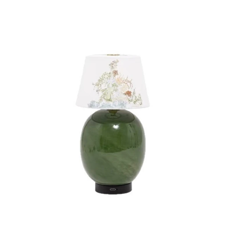 Antique desk lamp touch rechargeable living room bedroom premium atmosphere bedside lamp