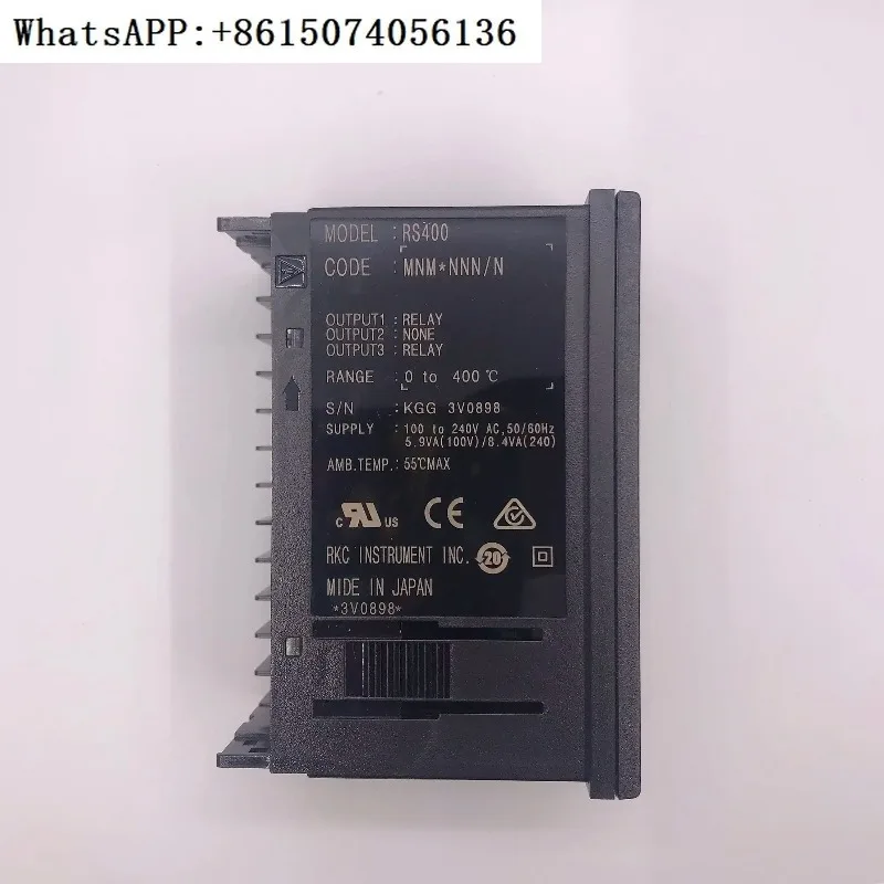 جهاز التحكم في درجة الحرارة، جهاز قياس التحكم في درجة الحرارة RS400 MNM * NNN/N 0-400 درجة