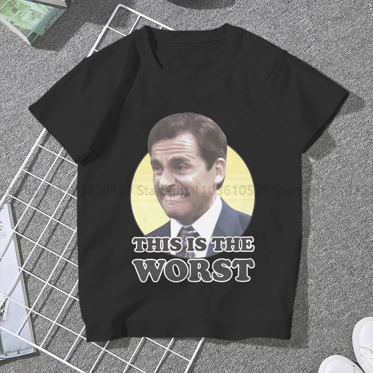 This Is The Worst TShirt For Women The Office Y2k Tops Harajuku Ladies Polyester T Shirt Basic Graphic