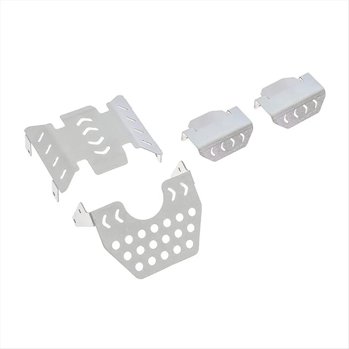 [A17I TOY] RC Car Upgrade Chassis Guard Plate Kit for 1/8 H8P RC Car Accessories