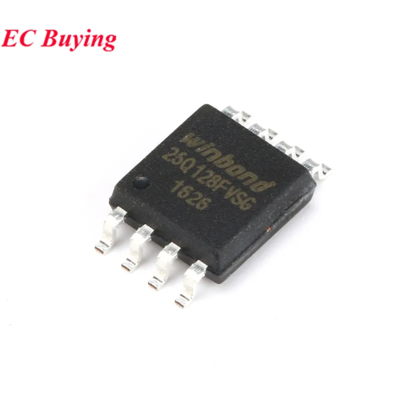 10Pcs/1pc W25Q128FVSIG 25Q128FVSG W25Q128FVSG 25Q128FVSIG 25Q128 W25Q128FVSSIG SOIC-8 Flash 128Mbit Speed ​​104MHz Chip IC