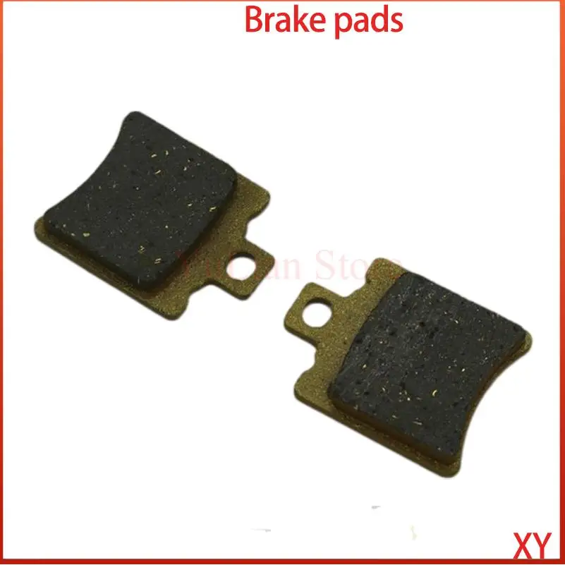 Motorcycle Brake Pads Front Brake Pad for Yamaha 50cc JOG 50 Opposing Two Pistons Calipers Brake Wear-Resistant Copper Powder