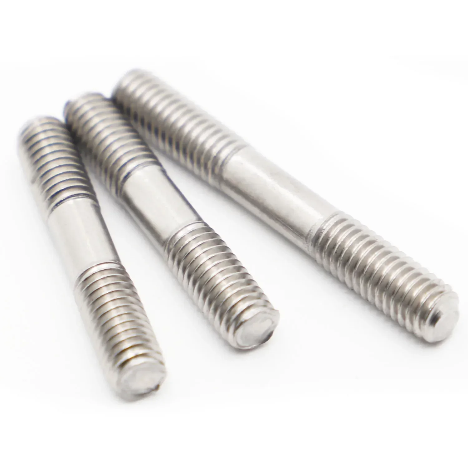 

M3 M4 M5 M6 M8 M10 Stud Bolts 304 Stainless Steel Dual Head Thread Rod Metric Standard Double Head Screw