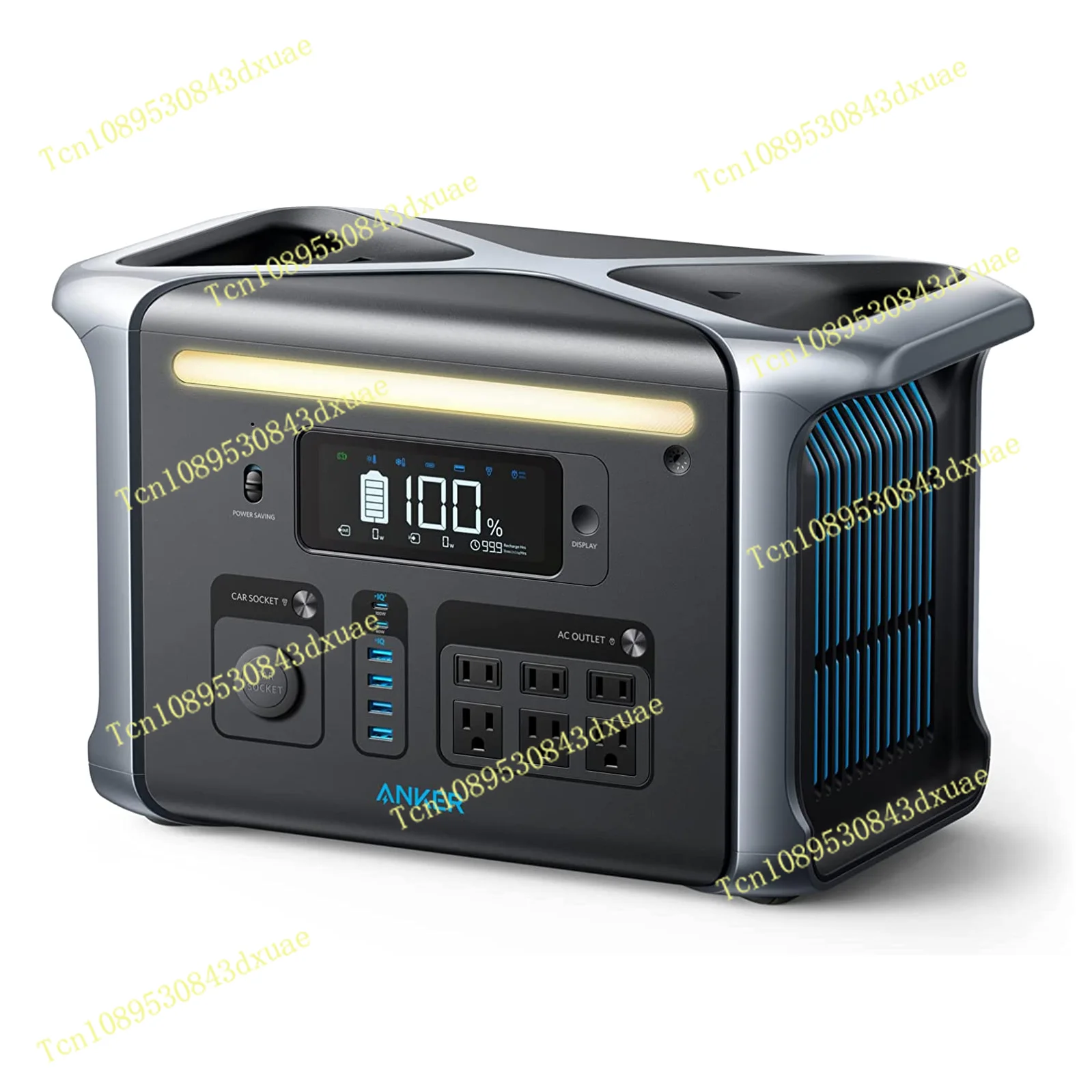 Anker 757 Portable Power Station Outdoor Power Banks Powerhouse 1229Wh  LiFePO4 Battery 1500W Solar Generator for Camping RV - AliExpress 1420
