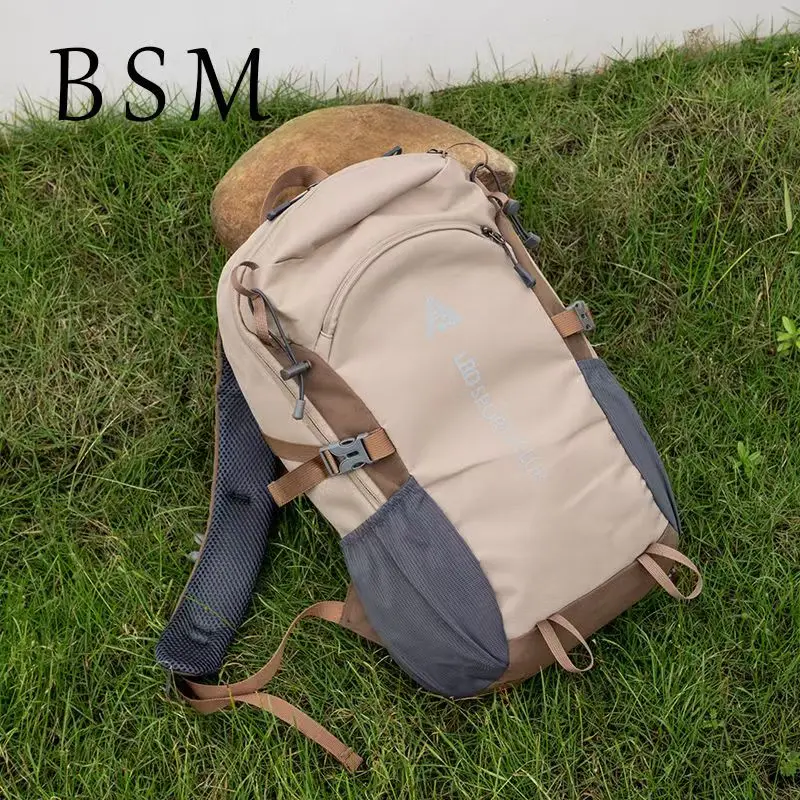 BSM-Large Capacity Backpack for Outdoor Sports, Travel, Leisure, Hiking, Mountaineering Bag, Cycling Backpack, College Student