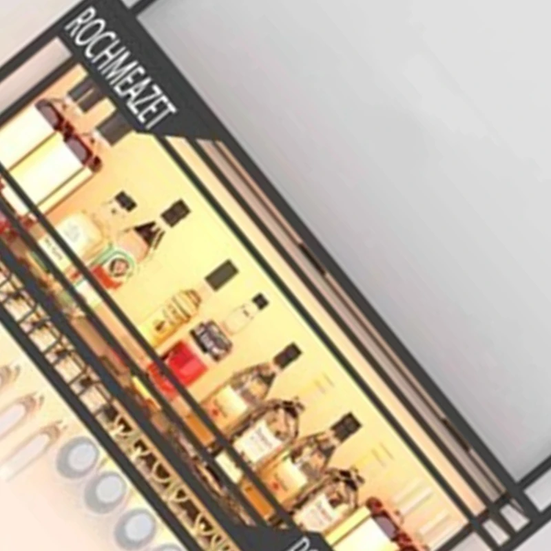 

Cube Wall Wine Rack Industrial Storage Wedding Display Design Narrow Standing Cabinet Muebles De Candybar Restaurant Furniture
